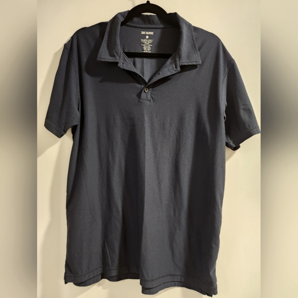 True Classic Bundle 2 Polo Shirts Navy & White